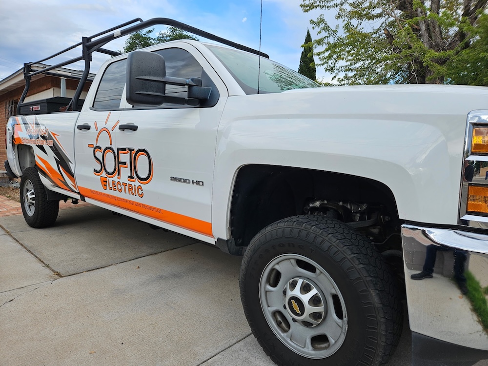 Sofio Electric company truck